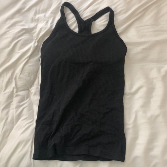 lululemon athletica Tops - LULULEMON ebb to street black tank top